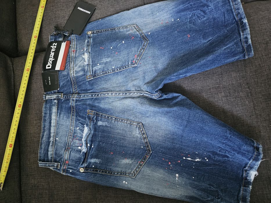 Dsquared męskie spodenki jeansowe s m