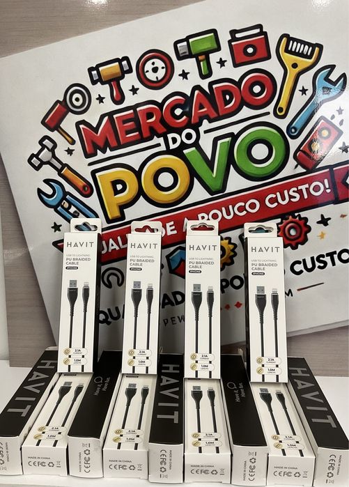 Cabo carregamento USB - Havit