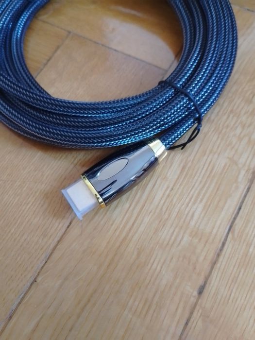 Kabel HDMI 4K/złocone wtyki. 3 metry! Cena.