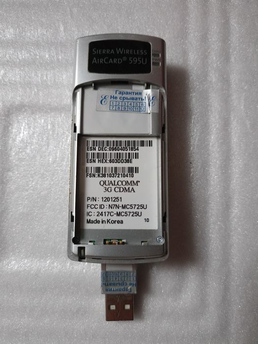 Модем USB 3G Sierra 595U