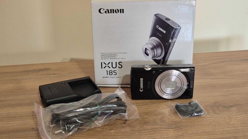 Aparat cyfrowy Canon Ixus 185 - komplet - jak nowy