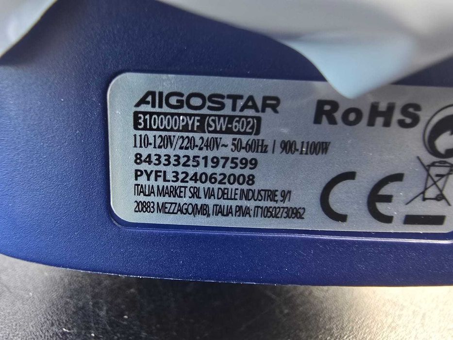 Żelazko Turystyczne składane Aigostar 1100 W