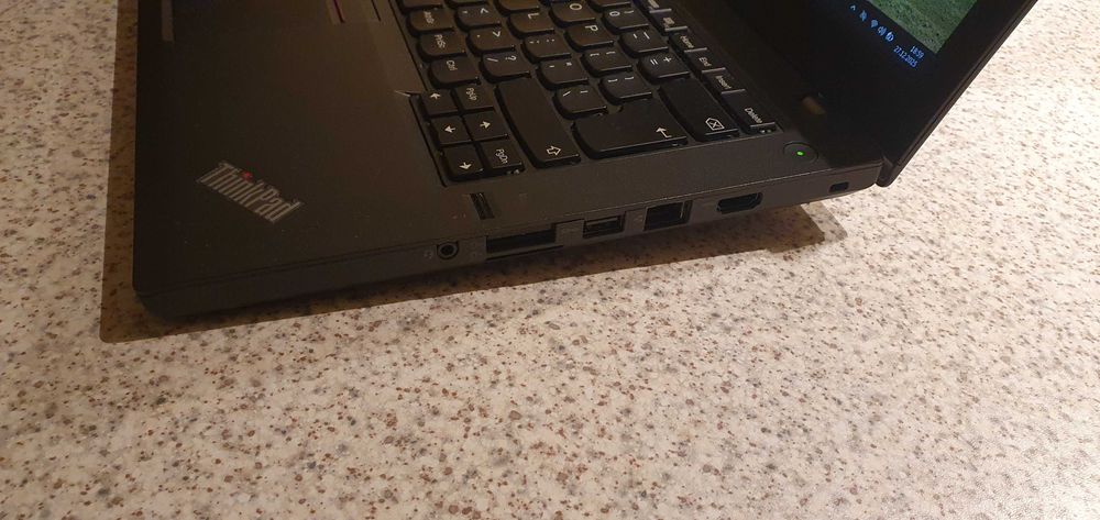 Laptop tytanowy ThinkPad T460 14" FHD IPS i5 8GB 240SSD b.5h ładny