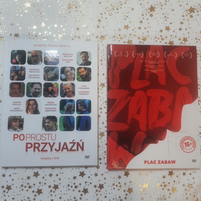 Książka z DVD "Po prostu przyjaźń ", "Plac zabaw"