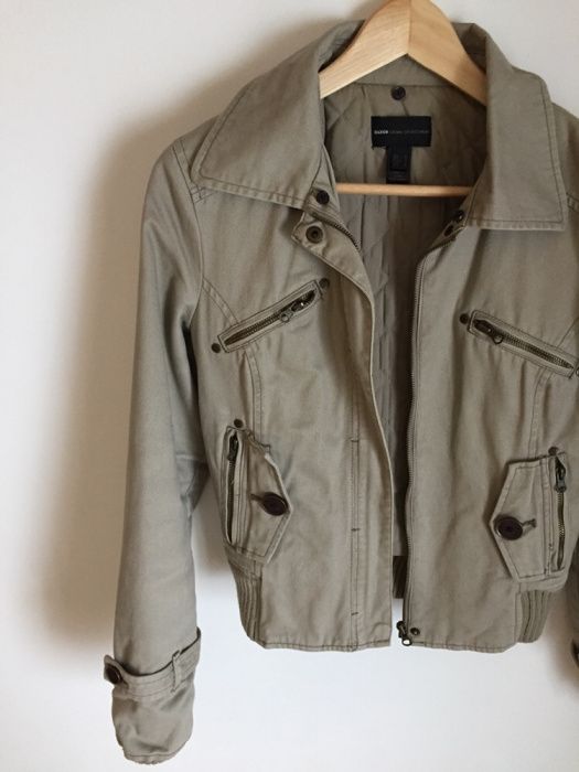 Casaco Acolchoado Cor Neutra e Linda da Mango - Perfeito Estado