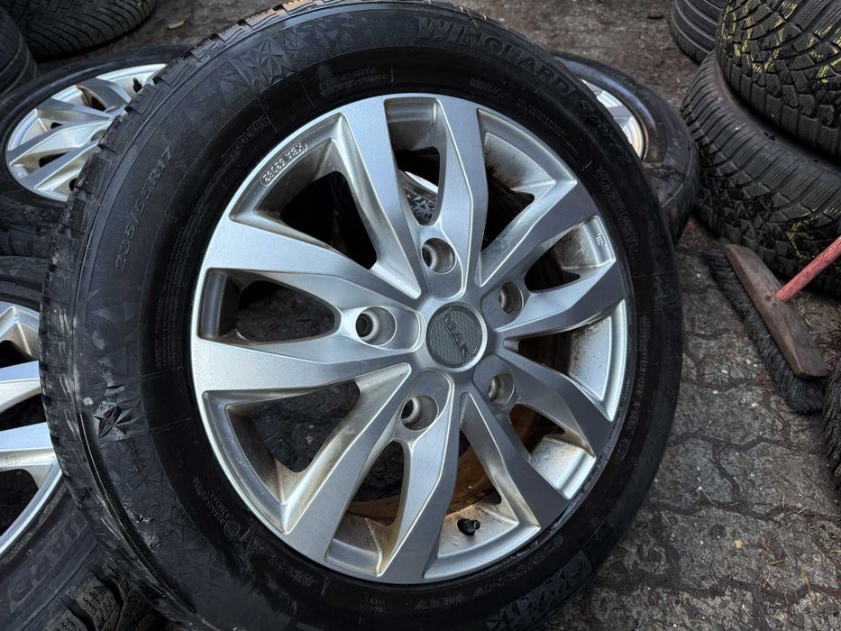 Felgi aluminiowe 17" 5x160 Ford Transit Custom Tourneo z oponami