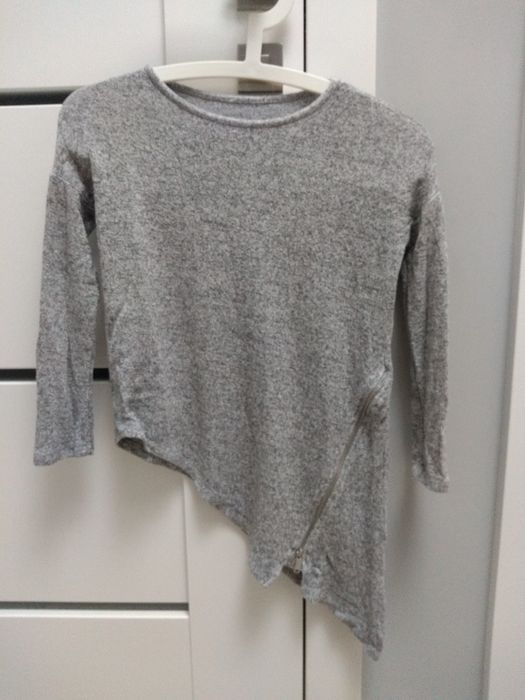 River island sweterek asymetryczny dla dziewczynki roz 7-8 lat 122-128