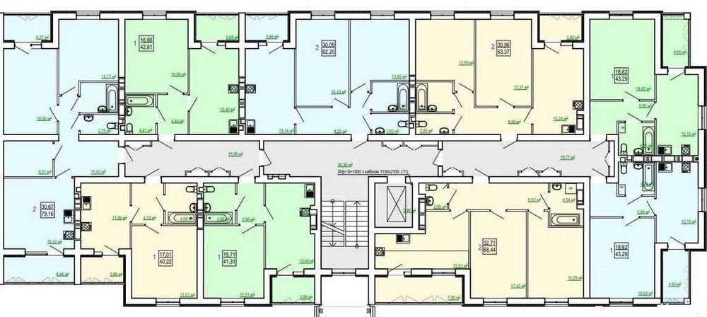 ЖК Сказка-Лучшая планировка и цена за 1-комнатную 43м2 ВАРИАНТЫ!