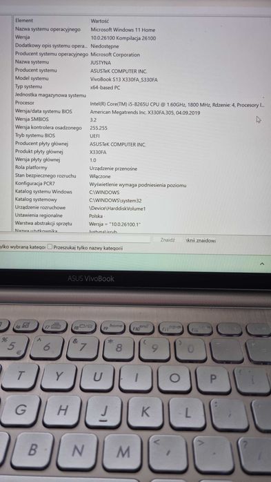 Asus VivoBook S13 13' i5