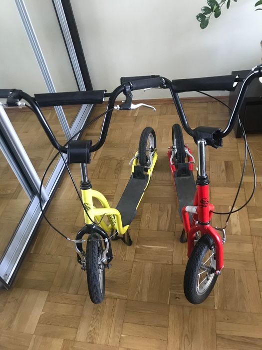 Самокат двухколесный  SpeedRider красный.