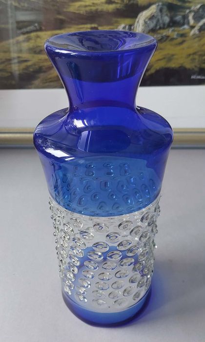 Empoli Glass szklany wazon. Włochy.