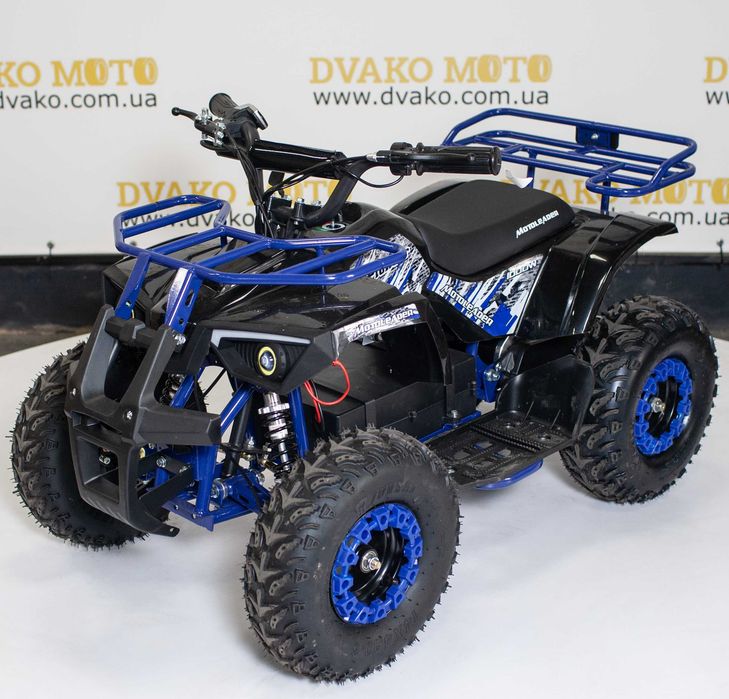 Детский квадроцикл Motoleader PIONER 1000W Синий. Гарантия, СЕРВИС !