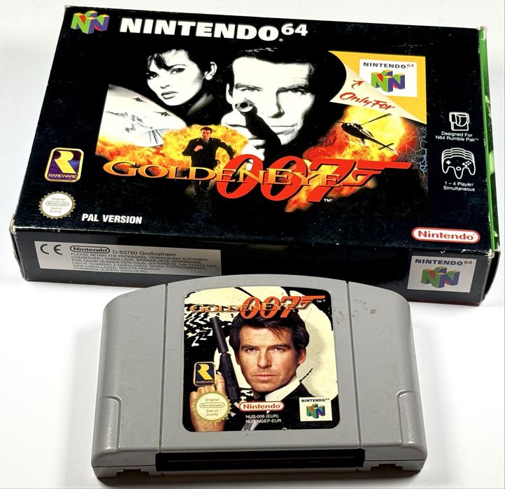 Goldeneye Golden Eye 007 Nintendo 64