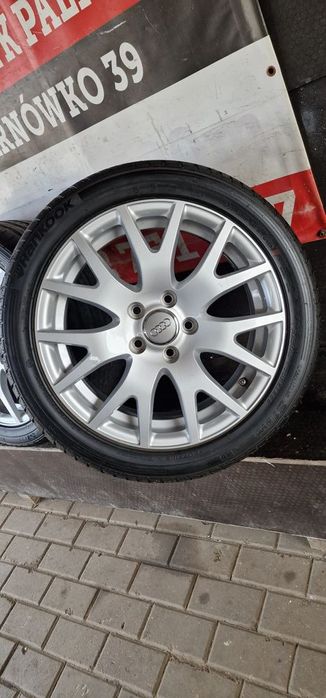 alufelgi +opony letnie 225/45 17 5x112 et56 audi a3 s3 rs3