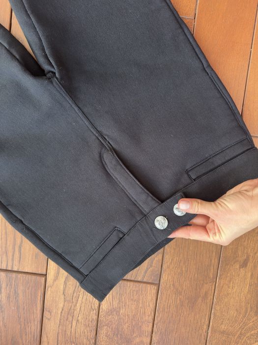 Утеплені штани лосіни брюки 152 158 хс ххс 6 легинсы штаны лосины чорн