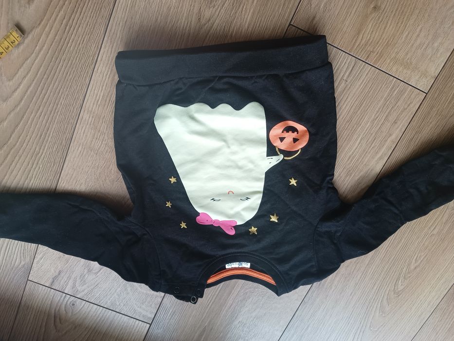 Bluza z duchem na Halloween, duch świeci w ciemnosci