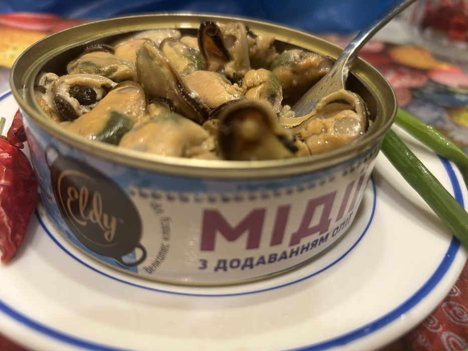 консерви ELDY - тушонки, каші з м'ясом, серце, язички, паштет,риба