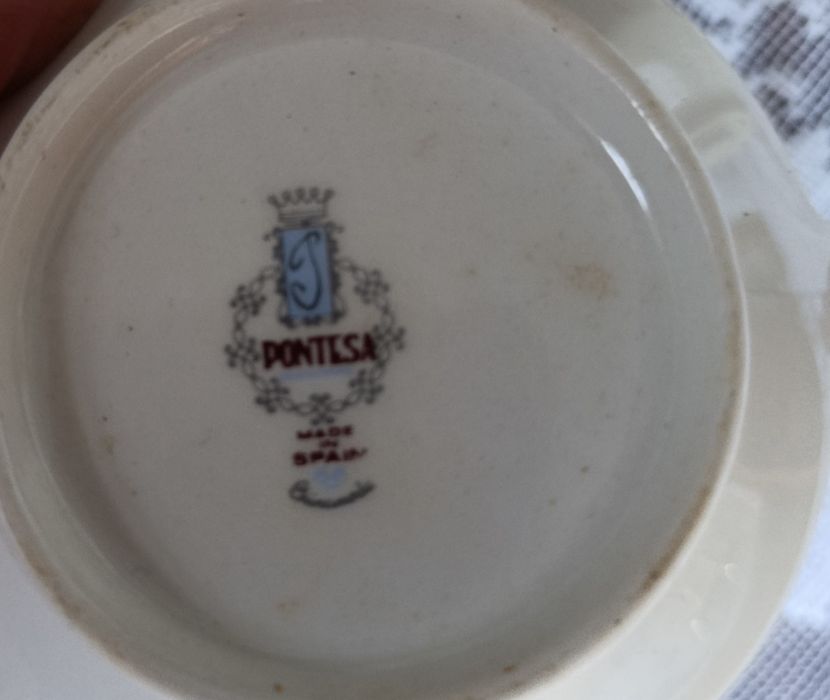 Serviço de café vintage