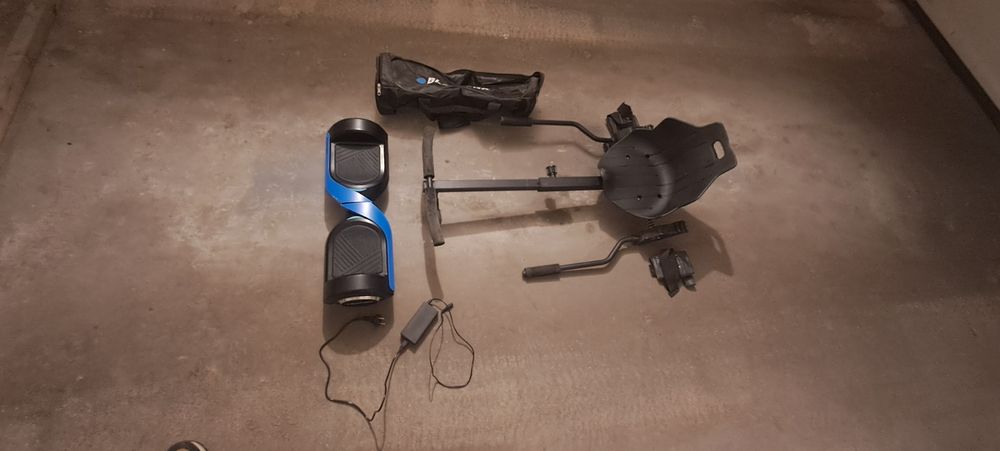 Deska elektryczna albo gokart