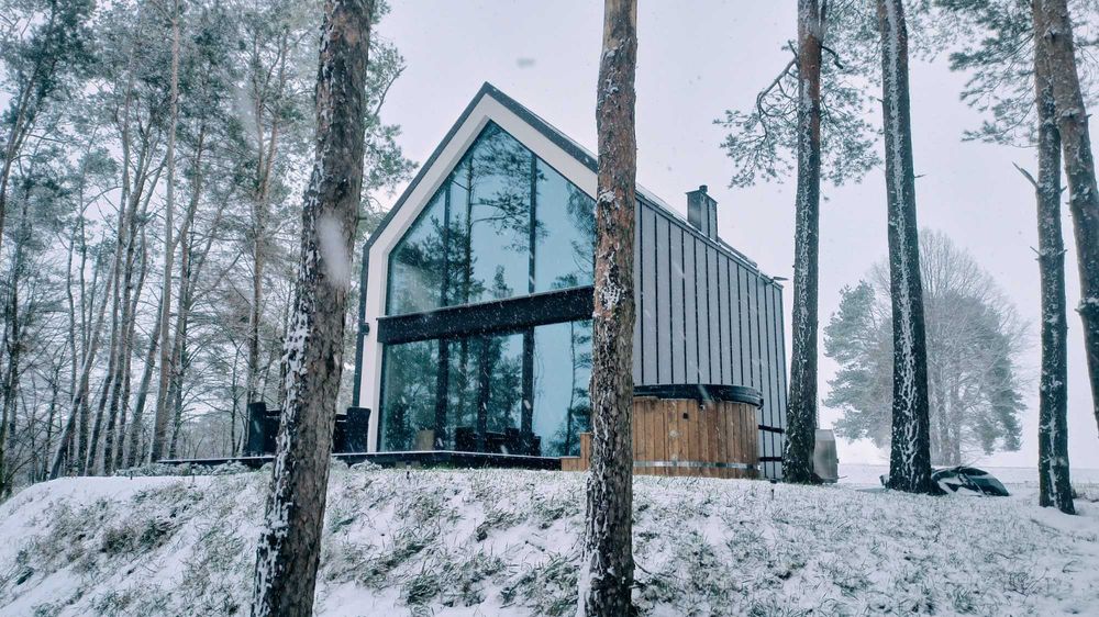 Domek z jacuzzi Wschód&Zachód