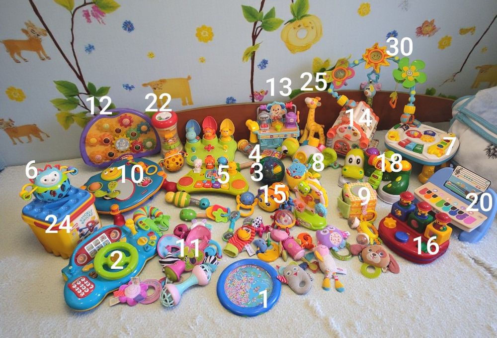 0+ 2+ 3+ Музичні піаніно стукалка дуга брязкальця  Сортер