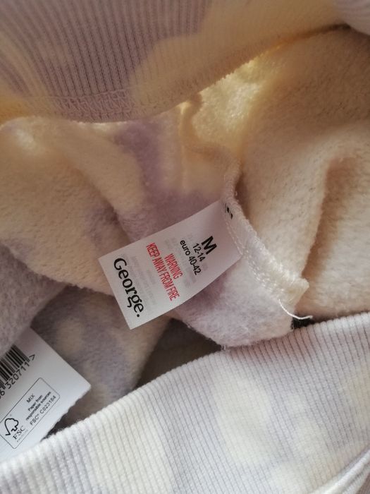 Nowe spodnie dresowe George, dresy George, r. M