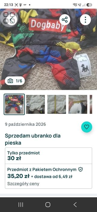 Kurtki dla pieska