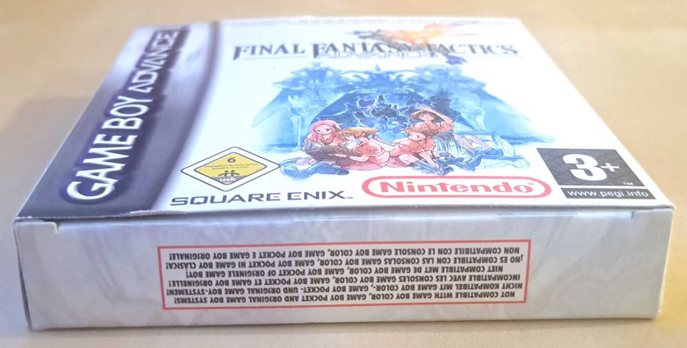 Final Fantasy Tactics Advance GBA - Estado de Coleção (+ Manual PT + Poster Oficial) - CIB