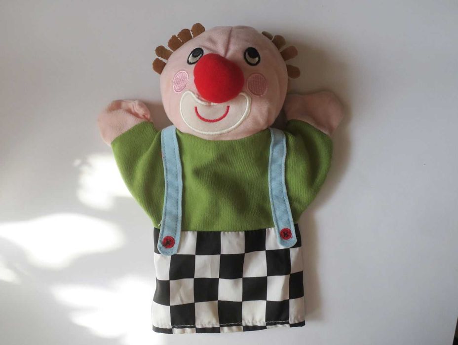 Pacynka clown IKEA Klappar circus klaun