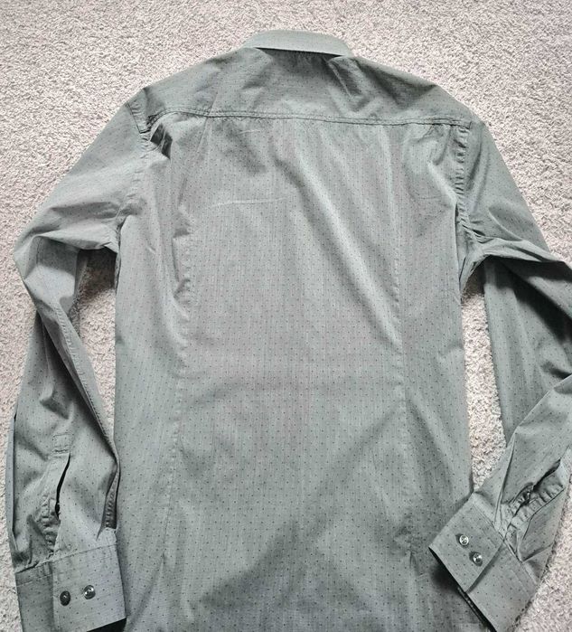 Koszula męska wizytowa do garnituru HUGO BOSS rozmiar XL 43  Slim Fit