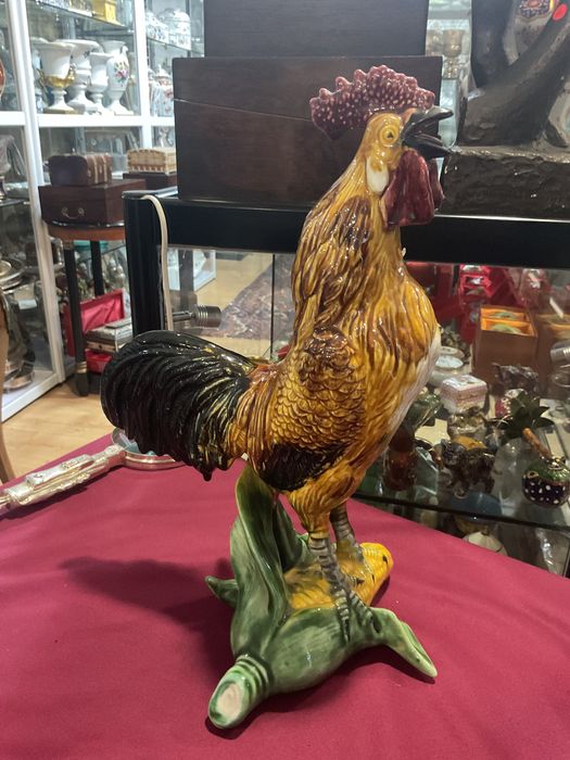 Caldas galo em massa roça altura 34 cm