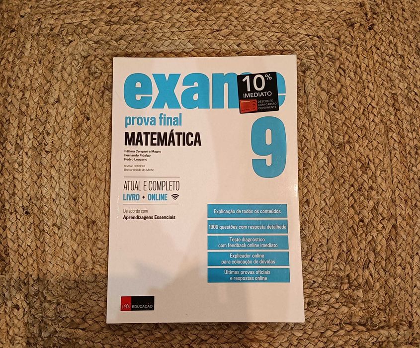 Livro de preparação para exame de Matematica 9 ano