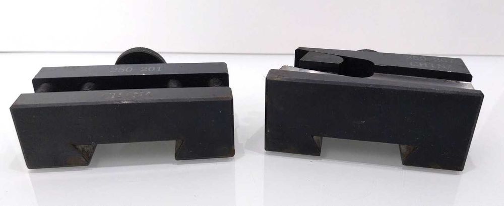 Dois suportes acessorios para torno de troca rapida