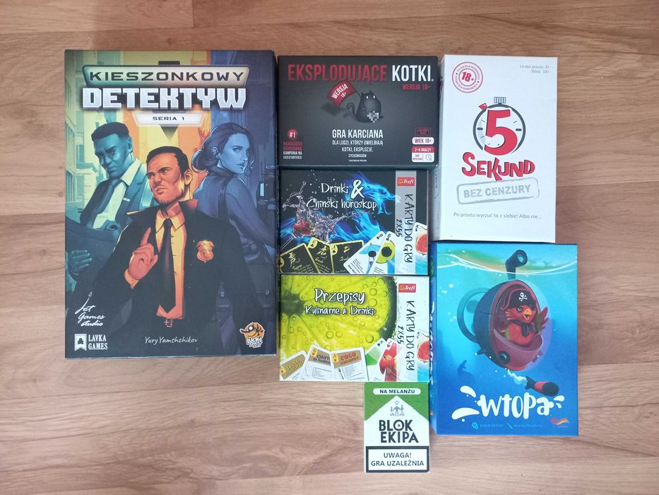 Gry różne 7 szt.