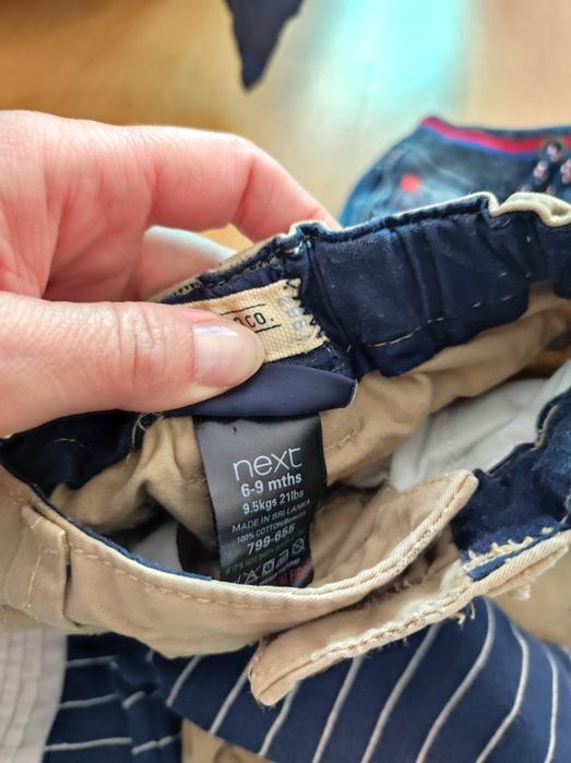 Paka ubranek 11 szt h&m gap next koszulobody spodnie bluza