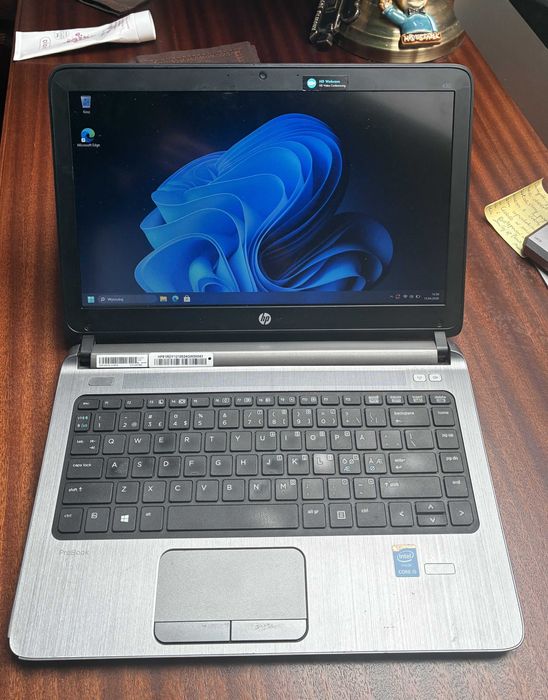 HP Probook 430 G2 I5-5200U 8GB Windows 11, dysk SSD 128GB, nowa bateria, zasilacz