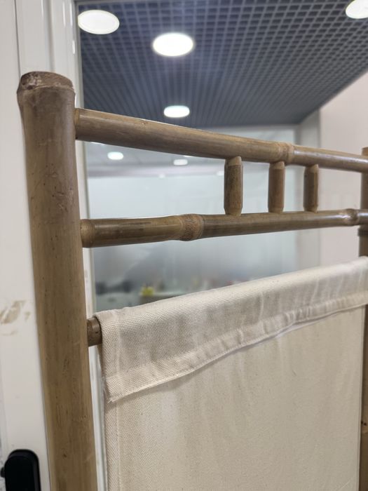 Biombo KAEL  3 em bambu 135,5 x 170 cm