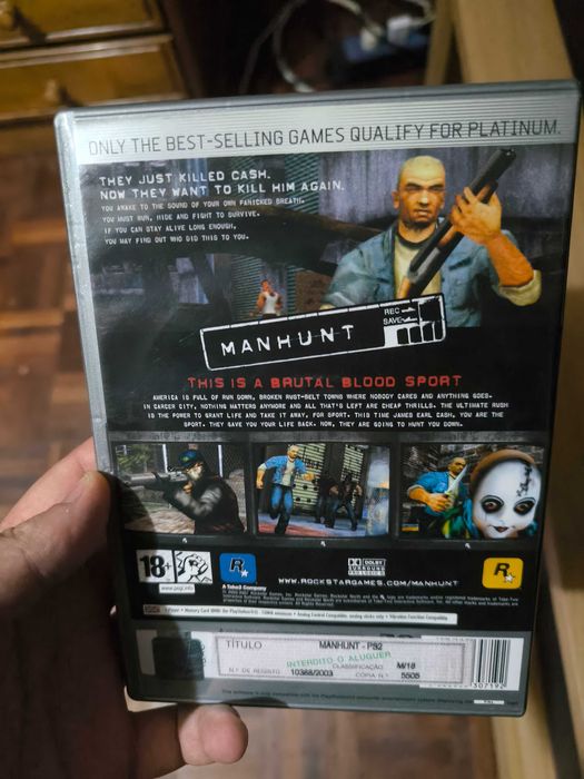 MANHUNT - PlayStation 2