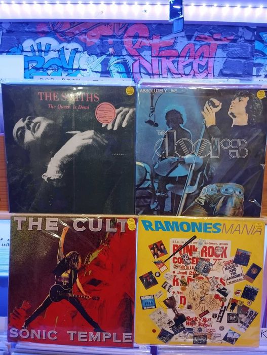 Smiths Cult Doors Ramone ,Pink Floyd Stone  Love & Rockets P.Frampton