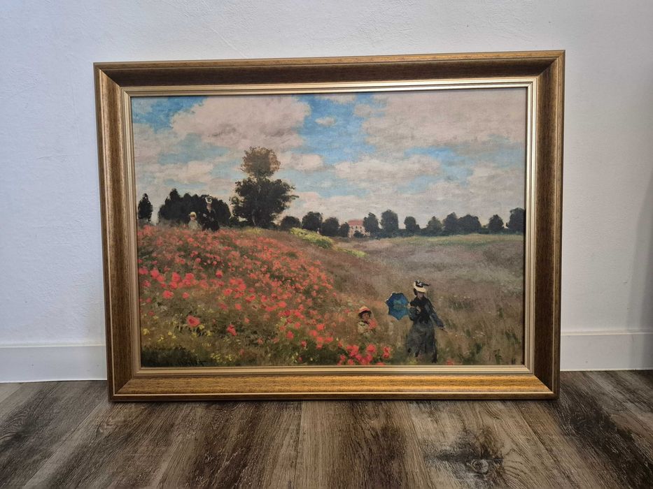 Obraz reprodukcja Claude Monet Pole Maków