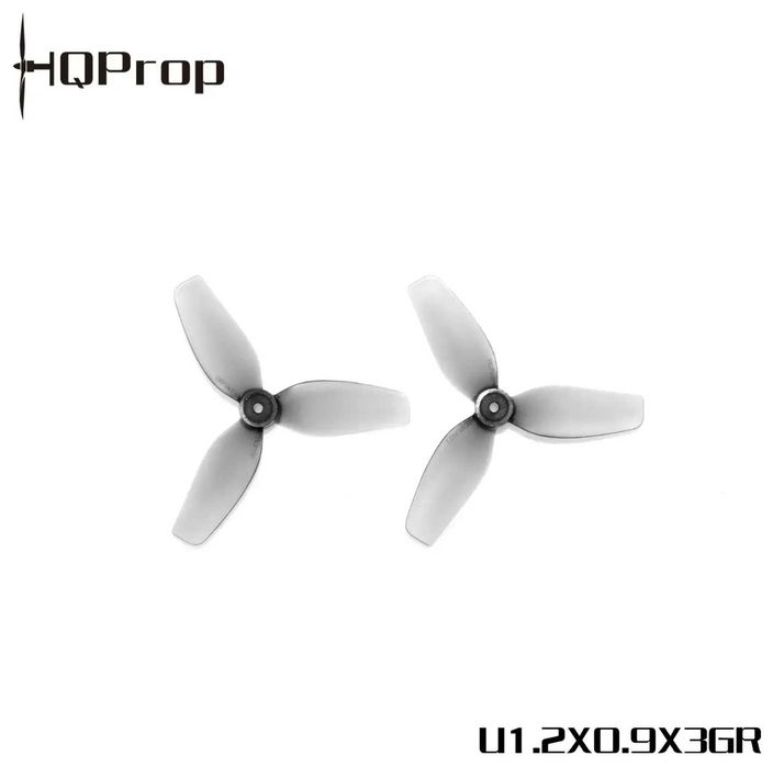 ПропелериHQUltralightWhoopProp1.2x0.9x3(31MM)Grey2CW+2CCW–PC–1MM Shaft