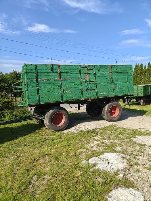 Przyczepa  rolnicza 12 ton wywrotka