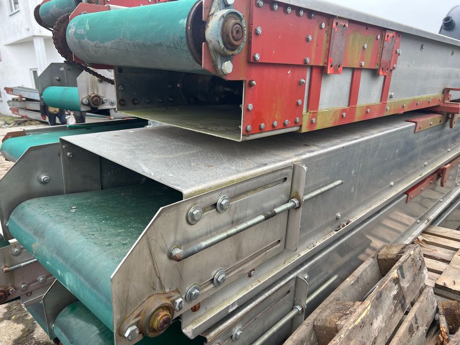 Przenośnik taśmowy aluminiowy 10 m x 50 cm