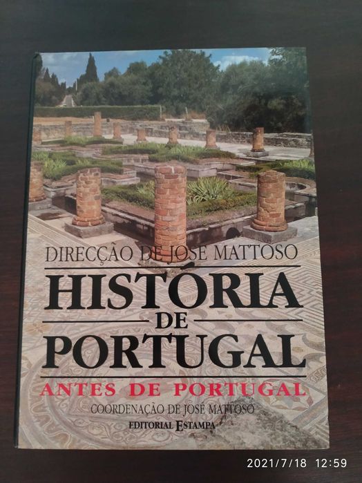 História de Portugal José Mattoso volume I