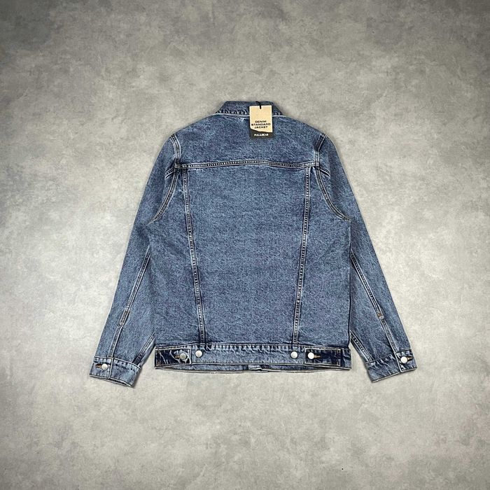 Джинсовка PULL&BEAR Чоловіча Синя Вітровка Джинсова Куртка На Осінь Нова