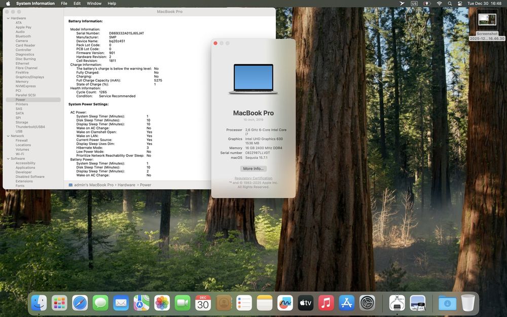 Macbook pro i7 15" 16/500 2018 рік