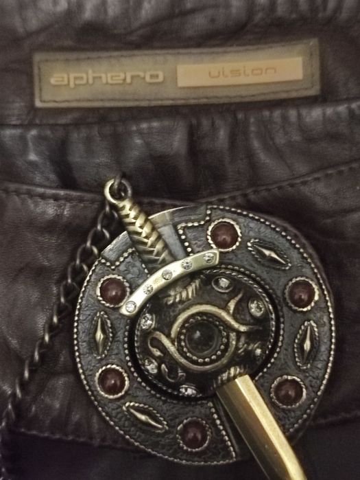Топ Versace, брюки, юбка