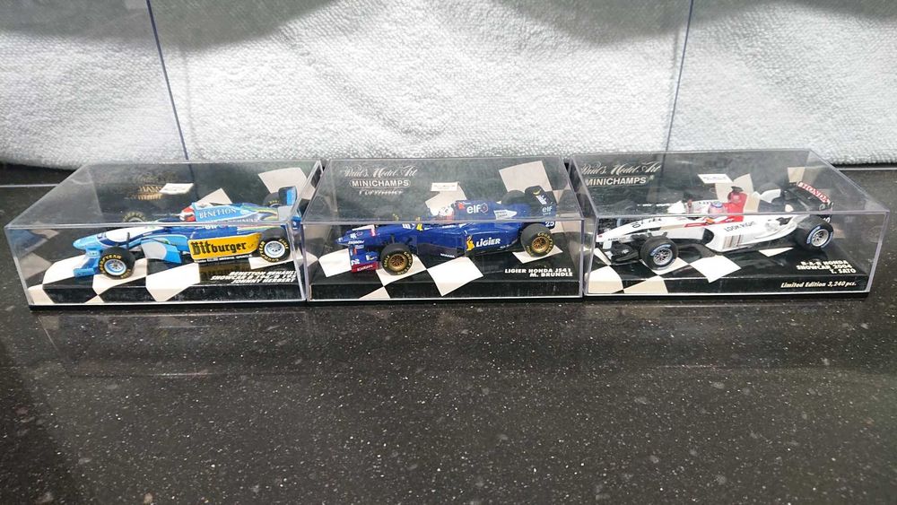 18 Miniaturas Formula 1 (Esc 1/43) - IXO / BRUMM / Minichamps / Burago