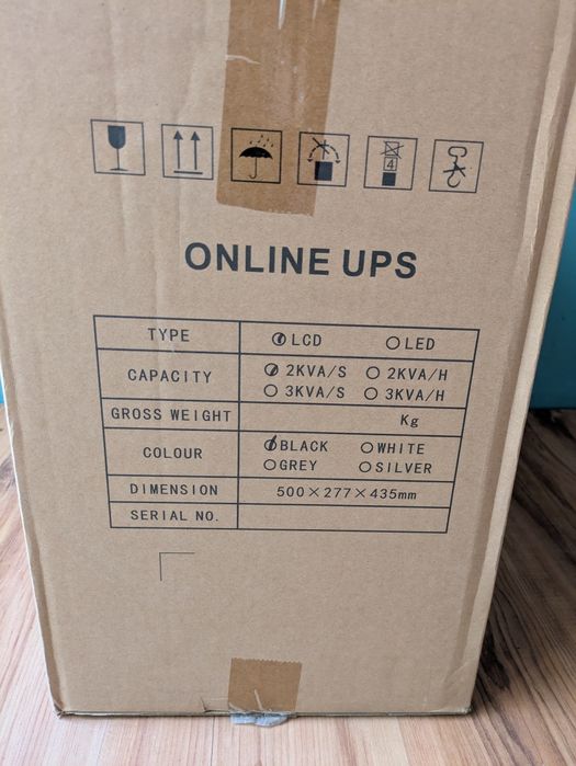 Zasilacz awaryjny UPS2000-T-ON NOWY!