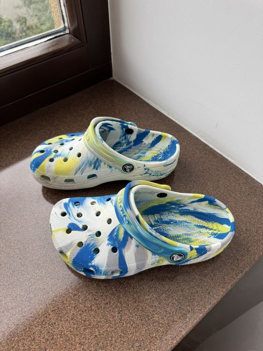 Crocs дитячі J1 оригінал, заміри на фото, крокси яскраві